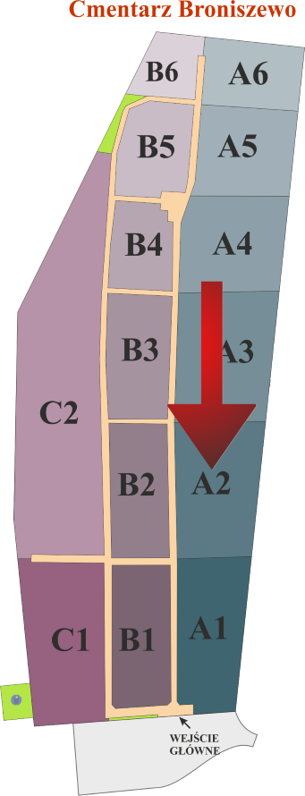 Brak mapy sektorowej