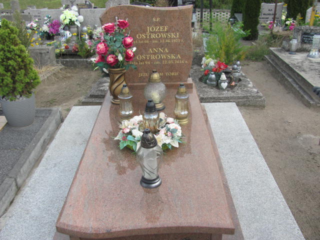 Grób Anna Ostrowska