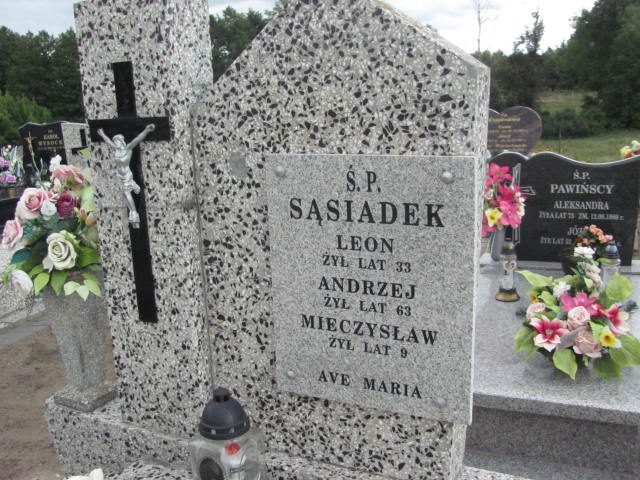 Andrzej Sąsiadek Broniszewo - Grobonet - Wyszukiwarka osób pochowanych