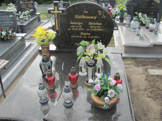 Grób Regina Ziółkowska