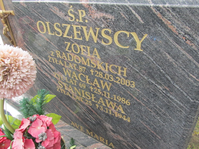 Wacław Olszewski Broniszewo - Grobonet - Wyszukiwarka osób pochowanych