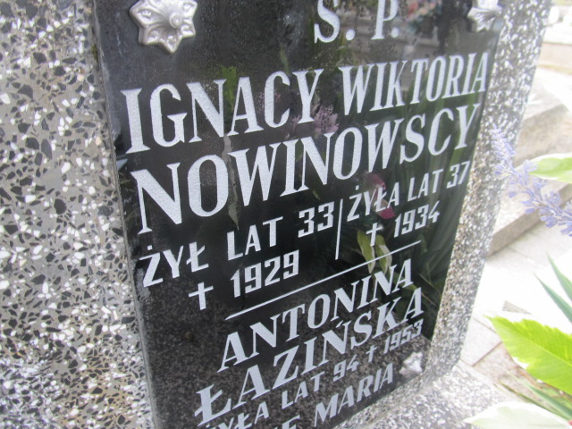 Ignacy Nowinowski Broniszewo - Grobonet - Wyszukiwarka osób pochowanych