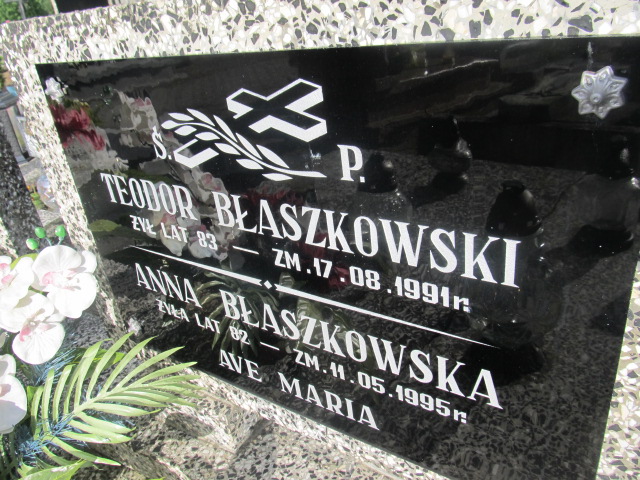 Anna Błaszkowska Broniszewo - Grobonet - Wyszukiwarka osób pochowanych