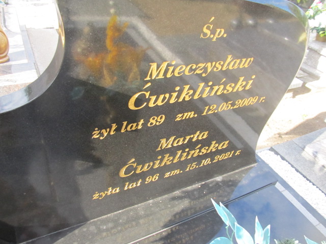 Marta Ćwiklińska Broniszewo - Grobonet - Wyszukiwarka osób pochowanych