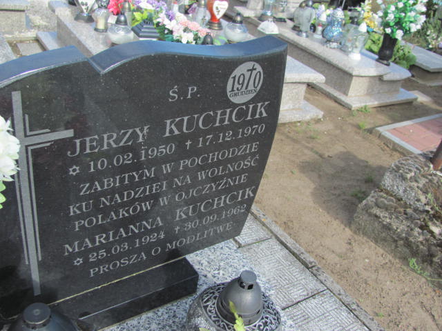 Jerzy Kuchcik 1950 Broniszewo - Grobonet - Wyszukiwarka osób pochowanych
